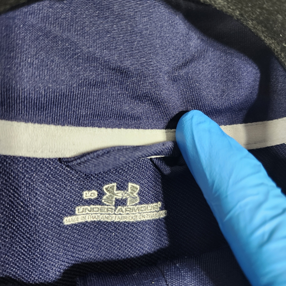Under Armour Navy Blue Pullover - Picture 2 of 9